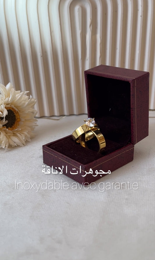 Bague et alliance cartier